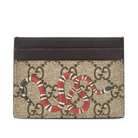 gucci card homder|gucci card holder with snake.